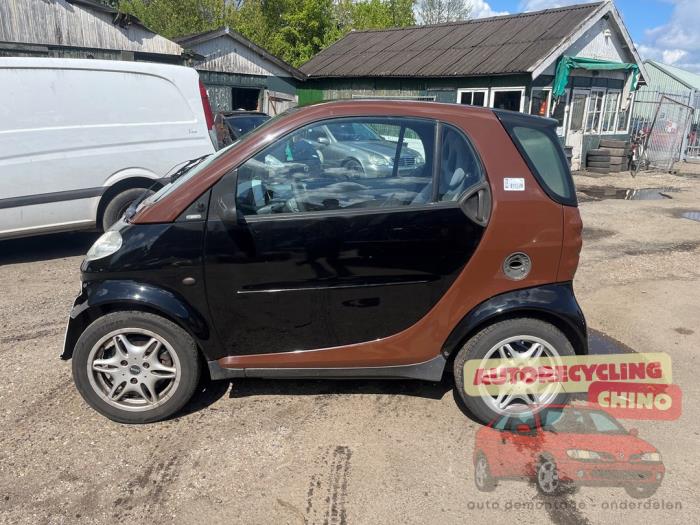 Smart City-Coupé 0.6 Turbo i.c. Smart&Pulse Sloopvoertuig (2001, Zwart, Bruin)