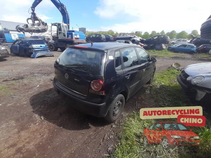 Volkswagen Polo IV 1.2 Sloopvoertuig (2005, Zwart)