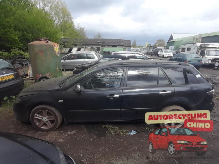 Mazda 6 Sportbreak 1.8i 16V Sloopvoertuig (2007, Zwart)