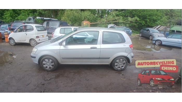 Hyundai Getz 1.3i 12V Sloopvoertuig (2006, Grijs)