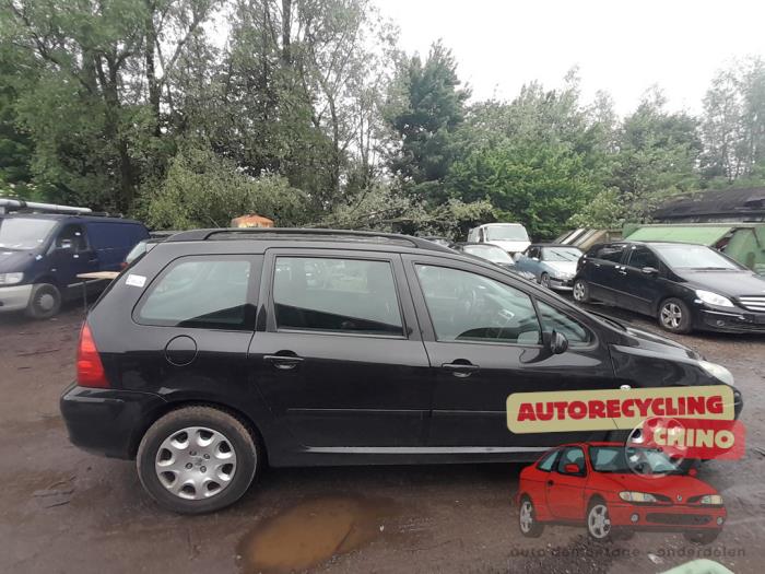 Peugeot 307 Break 1.4 16V Sloopvoertuig (2006, Zwart)