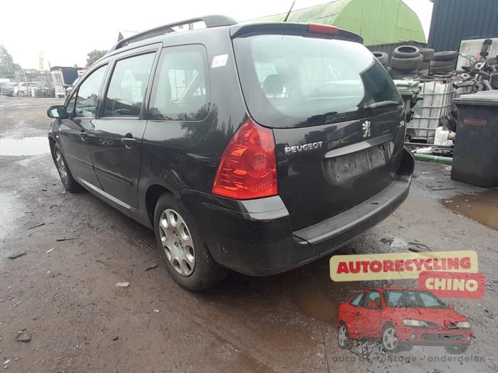 Peugeot 307 Break 1.4 16V Sloopvoertuig (2006, Zwart)