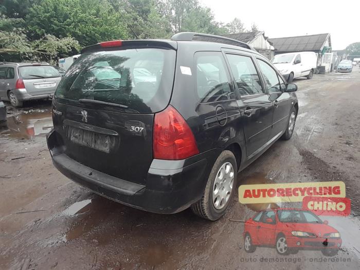 Peugeot 307 Break 1.4 16V Sloopvoertuig (2006, Zwart)