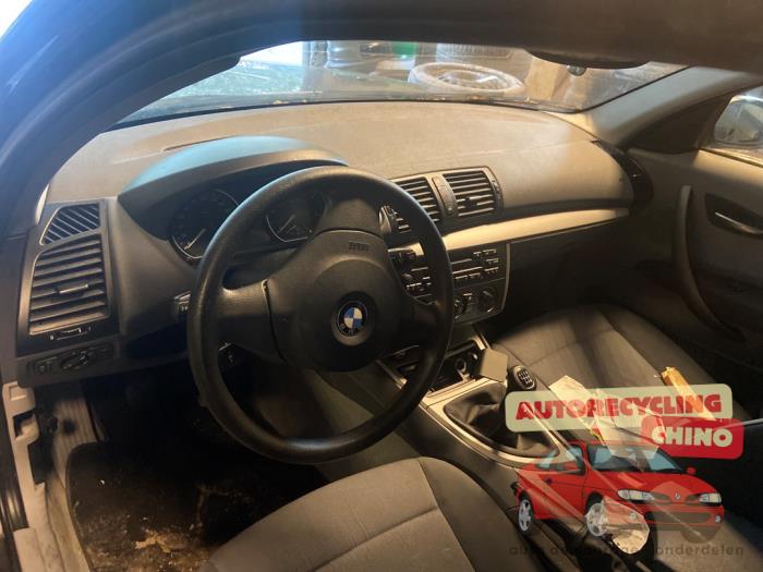 BMW 1 serie 120i 16V Sloopvoertuig (2007, Donker, Grijs)