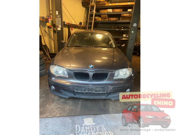 BMW 1 serie 120i 16V Sloopvoertuig (2007, Donker, Grijs)