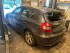 BMW 1 serie 120i 16V Sloopvoertuig (2007, Donker, Grijs)