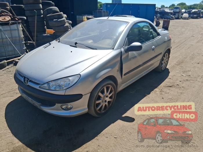 Peugeot 206 CC 2.0 16V Sloopvoertuig (2001, Grijs)