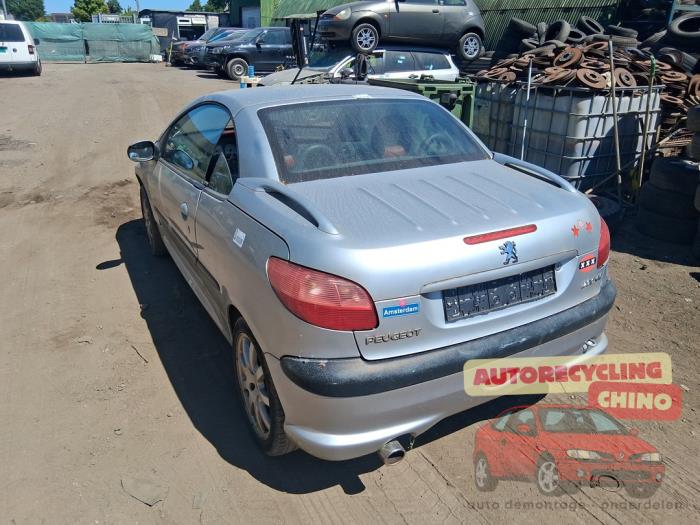 Peugeot 206 CC 2.0 16V Sloopvoertuig (2001, Grijs)