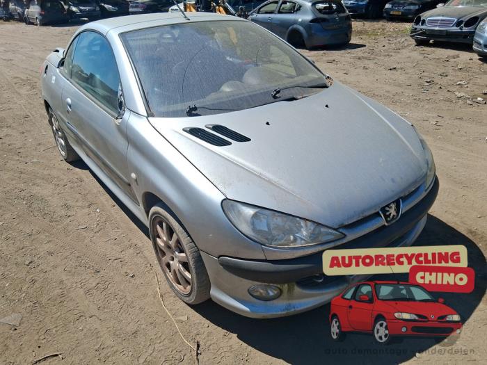 Peugeot 206 CC 2.0 16V Sloopvoertuig (2001, Grijs)