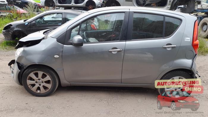 Opel Agila 1.0 12V Sloopvoertuig (2011, Grijs)