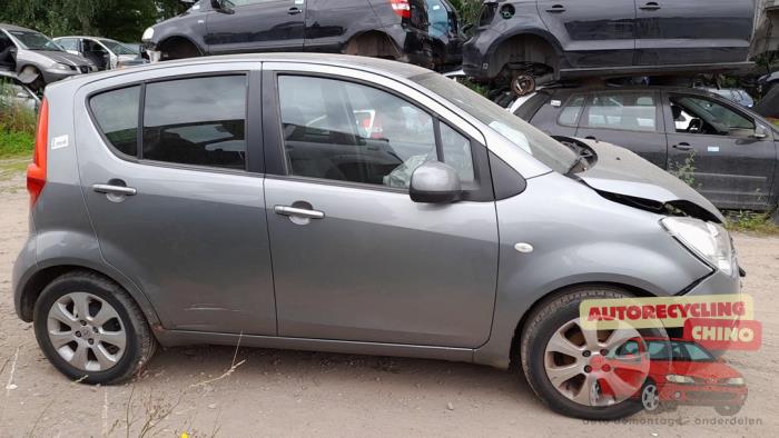 Opel Agila 1.0 12V Sloopvoertuig (2011, Grijs)