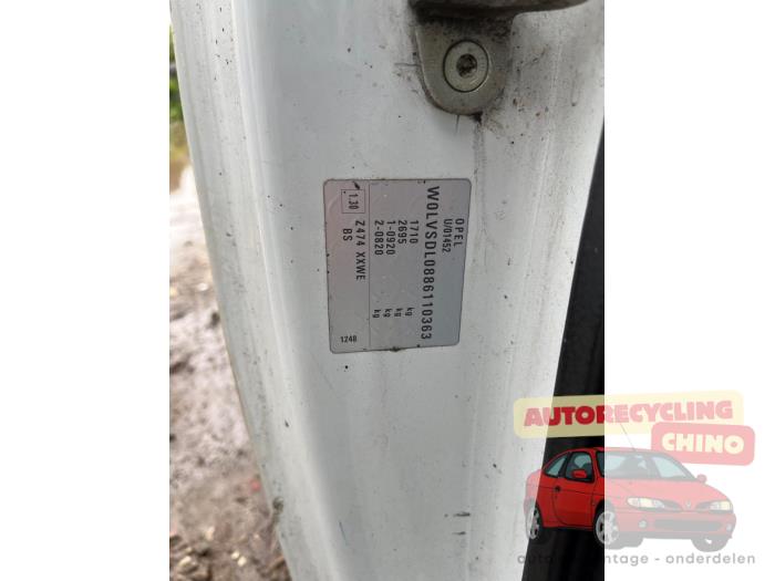 Opel Corsa D 1.3 CDTi 16V ecoFLEX Sloopvoertuig (2008, Wit)