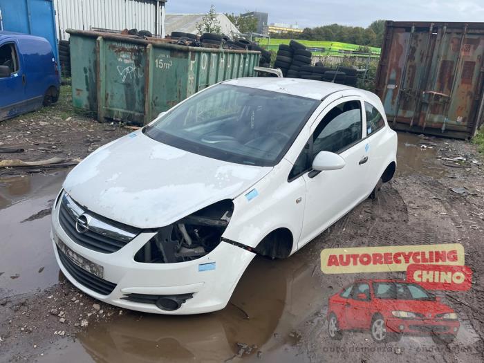 Opel Corsa D 1.3 CDTi 16V ecoFLEX Sloopvoertuig (2008, Wit)