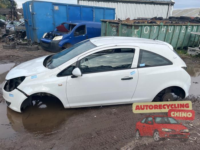 Opel Corsa D 1.3 CDTi 16V ecoFLEX Sloopvoertuig (2008, Wit)