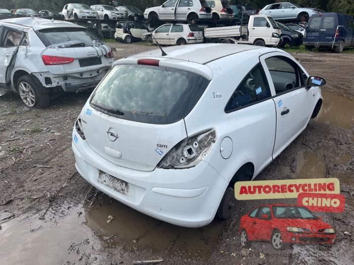 Opel Corsa D 1.3 CDTi 16V ecoFLEX Sloopvoertuig (2008, Wit)