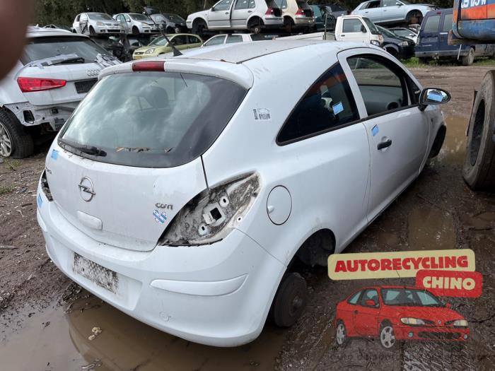 Opel Corsa D 1.3 CDTi 16V ecoFLEX Sloopvoertuig (2008, Wit)