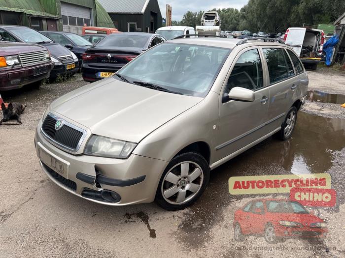 Skoda Fabia 1.4i 16V Sloopvoertuig (2005, Licht, Goud)