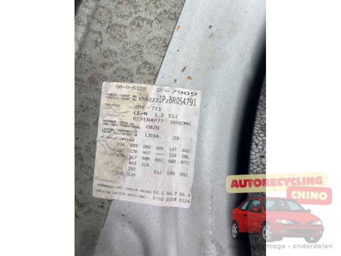 Seat Leon 1.2 TSI Sloopvoertuig (2011, Wit)