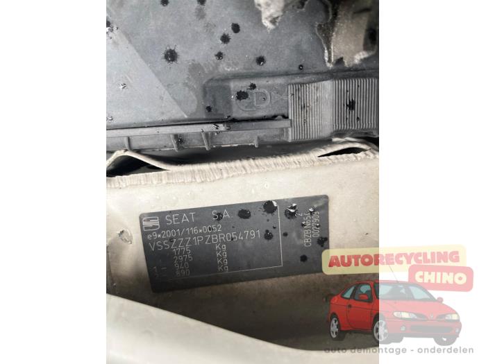 Seat Leon 1.2 TSI Sloopvoertuig (2011, Wit)