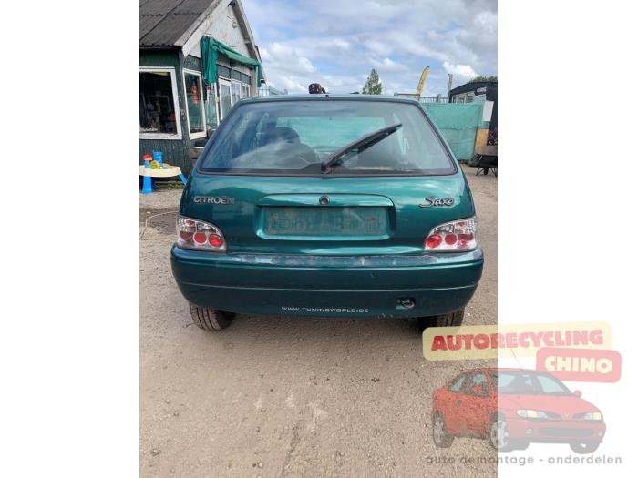 Citroen Saxo 1.1i X,SX Sloopvoertuig (2000, Groen)