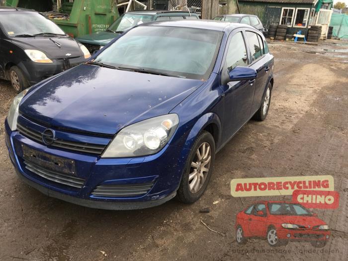 Opel Astra H 1.6 16V Twinport Sloopvoertuig (2004, Blauw)