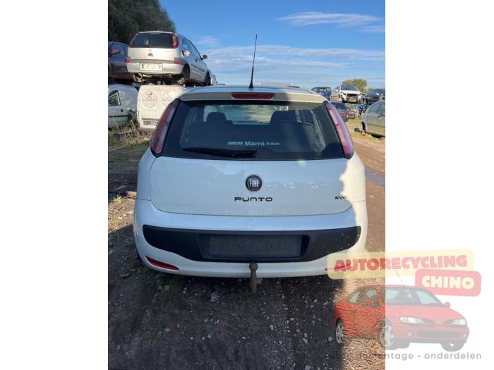 Fiat Punto Evo 1.4 T-Jet 16V Esse Esse Sloopvoertuig (2011, Wit)