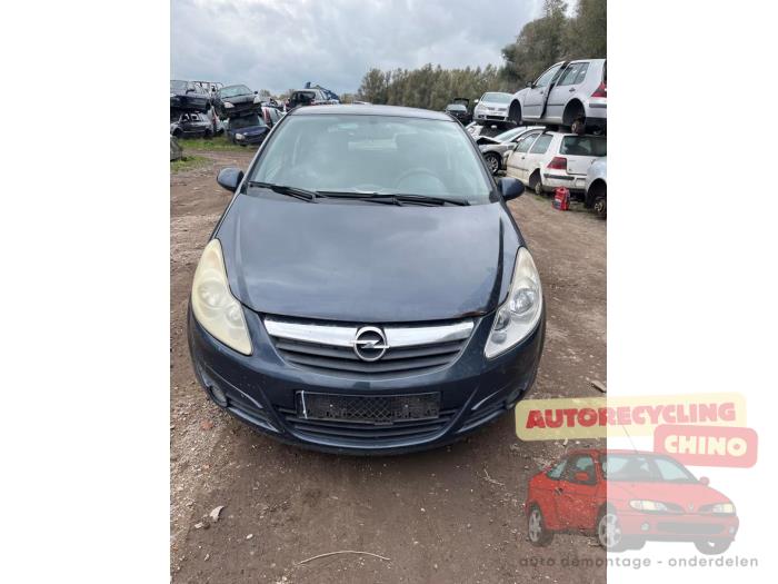 Opel Corsa D 1.4 16V Twinport Sloopvoertuig (2007, Grijs)