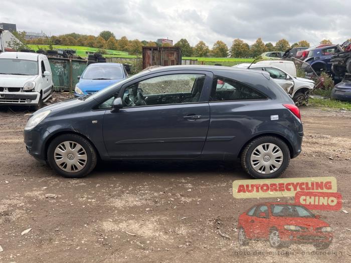 Opel Corsa D 1.4 16V Twinport Sloopvoertuig (2007, Grijs)