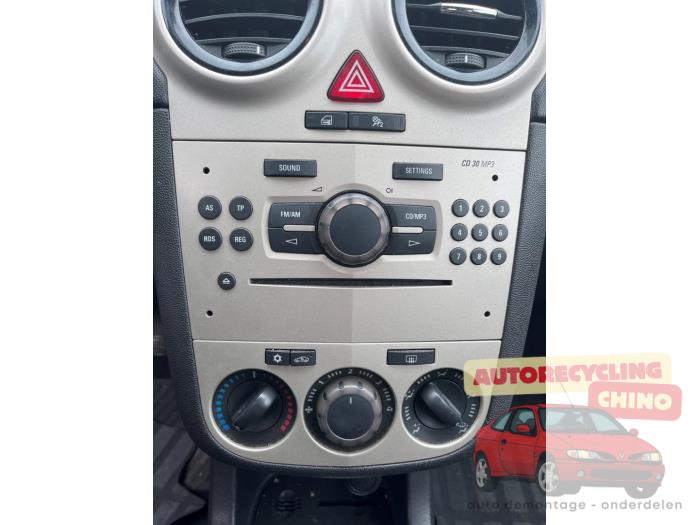 Opel Corsa D 1.4 16V Twinport Sloopvoertuig (2007, Grijs)