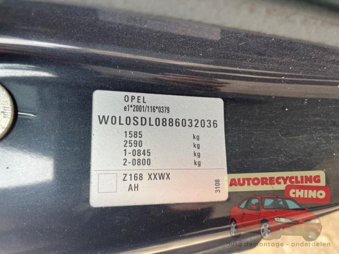 Opel Corsa D 1.4 16V Twinport Sloopvoertuig (2007, Grijs)