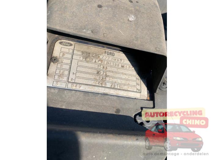 Ford Focus 1 1.4 16V Sloopvoertuig (2001, Blauw)