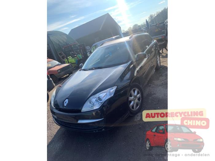 Renault Laguna III Estate 2.0 16V Sloopvoertuig (2008, Zwart)