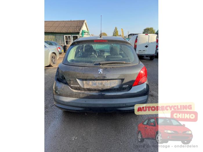 Peugeot 207/207+ 1.4 Sloopvoertuig (2007, Zwart)
