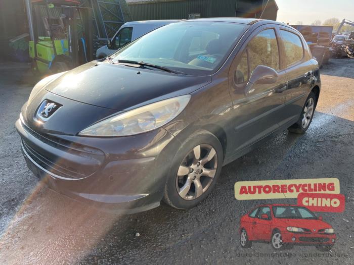 Peugeot 207/207+ 1.4 Sloopvoertuig (2007, Zwart)