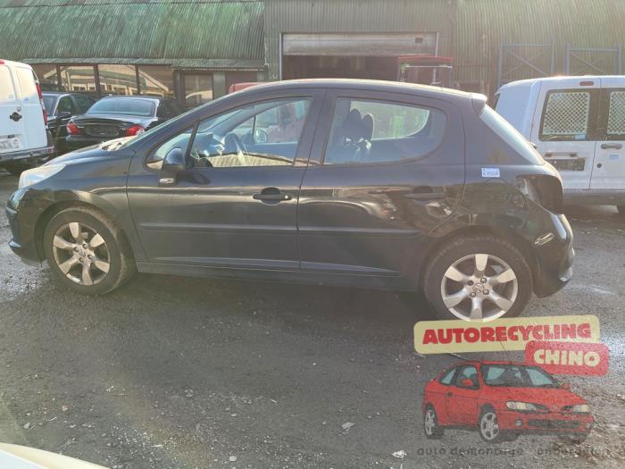 Peugeot 207/207+ 1.4 Sloopvoertuig (2007, Zwart)