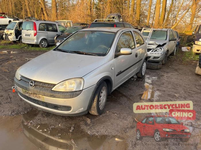 Opel Corsa C 1.2 16V Sloopvoertuig (2002, Grijs)