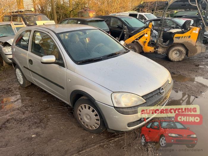 Opel Corsa C 1.2 16V Sloopvoertuig (2002, Grijs)