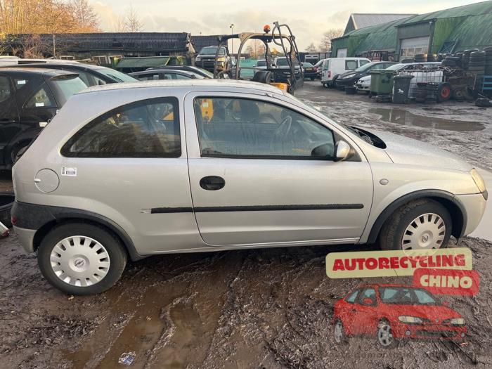 Opel Corsa C 1.2 16V Sloopvoertuig (2002, Grijs)
