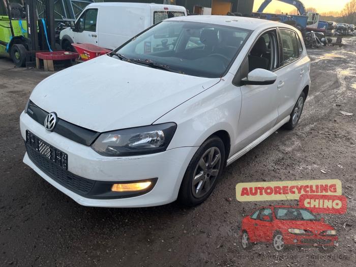 Volkswagen Polo V 1.2 TDI 12V BlueMotion Sloopvoertuig (2011, Wit)
