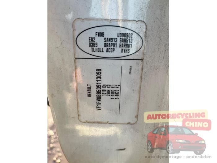 Renault Kangoo Express 1.5 dCi 85 Sloopvoertuig (2008, Wit)