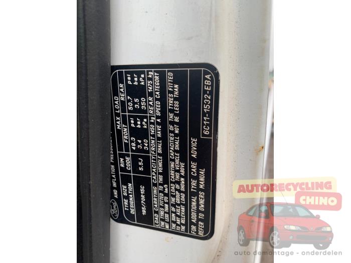 Ford Transit 2.2 TDCi 16V Sloopvoertuig (2008, Wit)