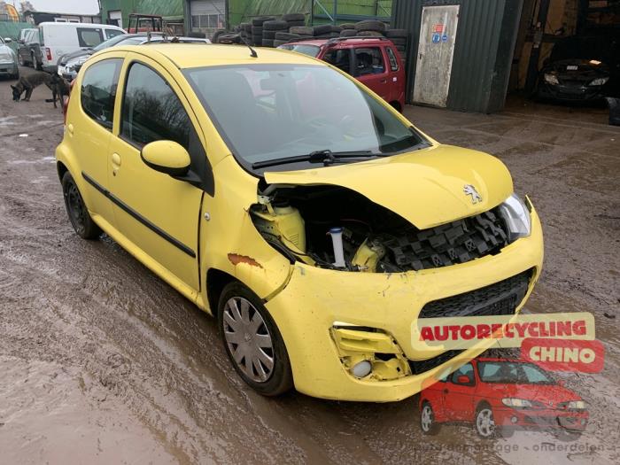 Peugeot 107 1.0 12V Sloopvoertuig (2012, Geel)