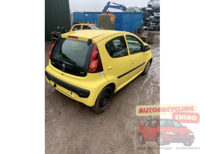 Peugeot 107 1.0 12V Sloopvoertuig (2012, Geel)