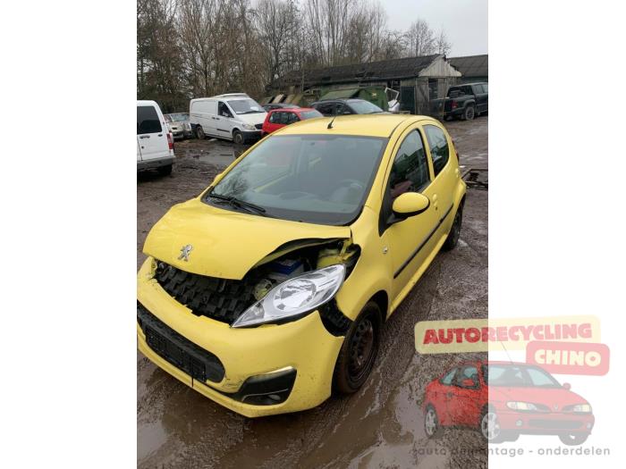 Peugeot 107 1.0 12V Sloopvoertuig (2012, Geel)