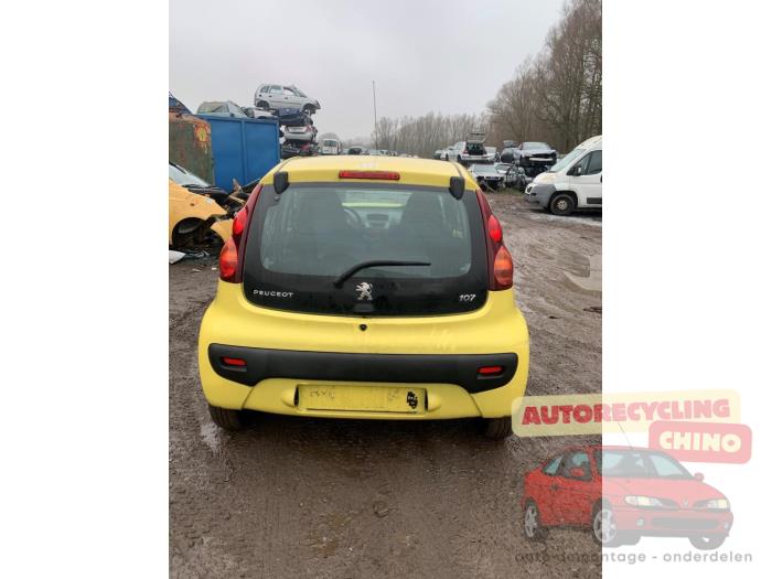 Peugeot 107 1.0 12V Sloopvoertuig (2012, Geel)