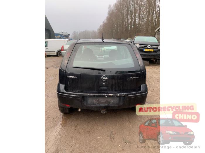 Opel Corsa C 1.2 16V Twin Port Sloopvoertuig (2006, Zwart)