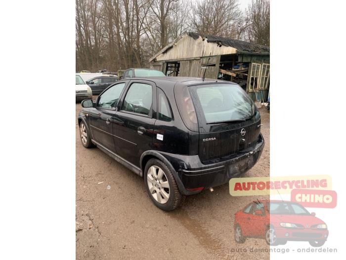 Opel Corsa C 1.2 16V Twin Port Sloopvoertuig (2006, Zwart)