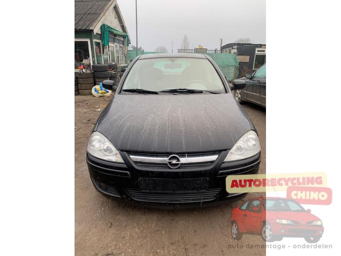 Opel Corsa C 1.2 16V Twin Port Sloopvoertuig (2006, Zwart)