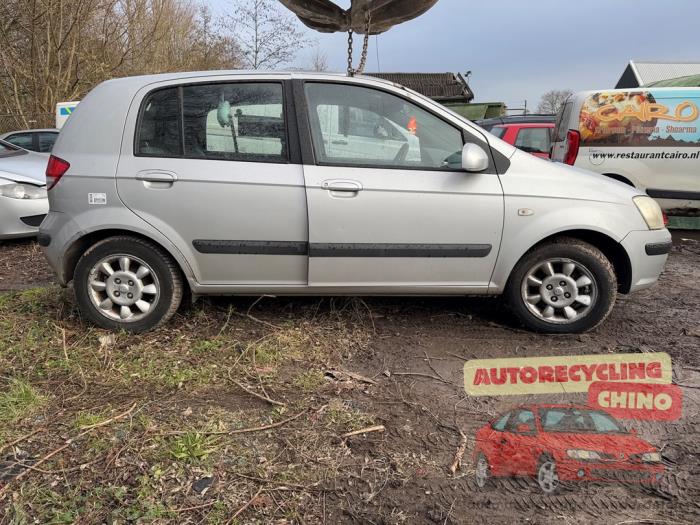 Hyundai Getz 1.3i 12V Sloopvoertuig (2002, Grijs)