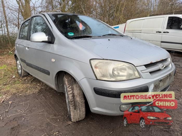 Hyundai Getz 1.3i 12V Sloopvoertuig (2002, Grijs)